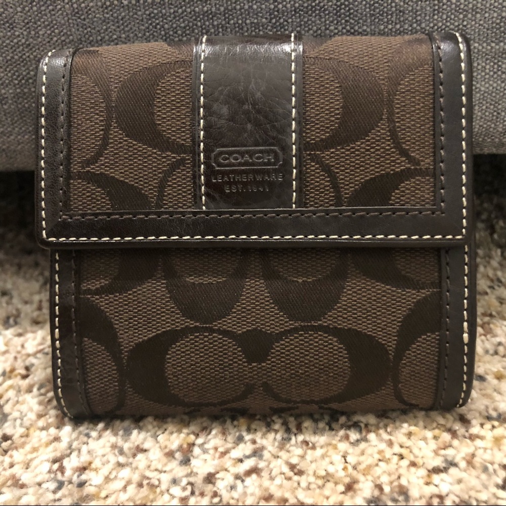 Brown Coach Wallet
